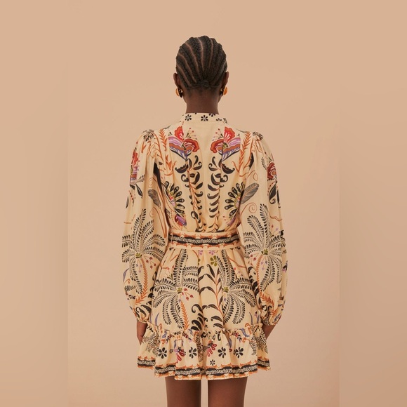 FARM Rio Multicolor Floral Mini Dress - Picture 6 of 11